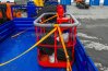 Корзина для подъема груза с переходником