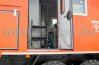 Двухсекционная лестница в транспортном положении