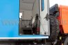 Двухсекционная раскладная лестница в транспортном положении