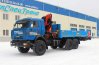 Бортовой автомобиль Камаз с краном-манипулятором