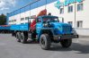 Автомобиль бортовой Урал 4320-60М с КМУ Palfinger PK-15500
