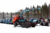 Седельный тягач Камаз с краном-манипулятором