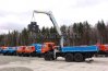 бортовой камаз с кму ИФ 300