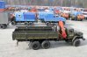 Бортовой автомобиль Урал с КМУ