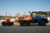 Лесовоз с VM10L74 Урал М 5557-72Е5 + Роспуск лесовозный ПРЛ 11-УР УСТ 94652