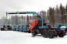 Тягач Камаз 43118-46 с краном-манипулятором ИМ-77