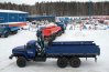 Урал бортовой с КМУ