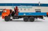 Автомобиль бортовой контейнеровоз с КМУ ИМ-320 УСТ-54531J Камаз 43118-50  сп.м