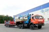 Седельный тягач Камаз с ИТ-180 и полуприцеп трал