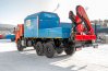 Автофургон ПАРМ с КМУ ИМ-150N УСТ 5453 Камаз 43118-50 сп.м.
