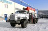 Седельный тягач Урал 4320 с КМУ Kanglim