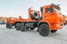 Прицеп-роспуск трубоплетевозный в составе автопоезда с ТПВ Камаз 43118-50