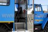 Входная группа вахтового автобуса