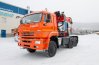 Седельный тягач с КМУ ИТ-180 (тросовый) УСТ 5453 Камаз 65225
