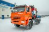Седельный тягач с КМУ ИТ-180 (тросовый) УСТ 5453 Камаз 43118 сп.м. 