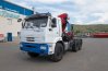 Седельный тягач с КМУ ИМ-320 УСТ 5453 Камаз 43118 сп.м.