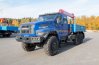 Бортовой автомобиль с КМУ UNIC UR-V554 (тросовый) УСТ 5453 Урал NEXT 4320-72, сдвоенная кабина
