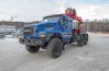Седельный тягач с КМУ ИТ-200 (тросовый) УСТ 5453 Урал NEXT 4320-6981-74, сдвоен. кабина