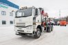 Седельный тягач УСТ 5453 FAW 3250 (6х4), КБ 4300, ССУ 1400 мм, 2", с КМУ ИТ 150