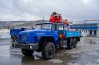 Бортовой автомобиль с КМУ ИТ-150 (тросовый) УСТ 5453 Урал 4320-1951-60