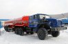 Седельный тягач Урал и полуприцеп цистерна нефтевоз