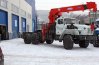 Седельный тягач Урал 4320 с КМУ Kanglim