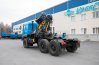 Седельный тягач Урал 44202 с гидроманипулятором ОМТЛ-120-02