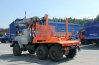 Лесовозный тягачУрал  55571-40 с гидроманипулятором СФ-85С