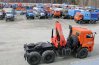 Седельный тягач Камаз с КМУ Palfinger