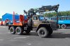 Лесовозный тягач Урал-М с ГМ СФ-85С