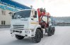 Седельный тягач Камаз 43118-46 с краном-манипулятором ИТ-180