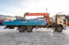  Автомобиль бортовой с КМУ ИТ-150 (тросовый) УСТ 5453 FAW 3250 (6х4)
