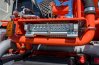 Выдвижная лестница в транспортном положении