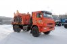 Трубоплетевозный автопоезд в составе тягача УСТ-5453 и прицепа-роспуска УСТ-94651
