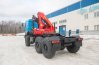 Седельный тягач с КМУ ИМ 150N УСТ 5453 Урал 5557-82