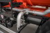 Система обогрева приемного лючка выхлопными газами