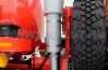 Выхлопная система нефтепромысловой автоцистерны за кабиной и вверх