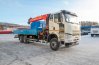  Автомобиль бортовой с КМУ ИТ-150 (тросовый) УСТ 5453 FAW 3250 (6х4)