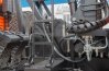 Лестница с площадкой обслуживания