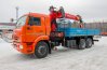 Бортовой автомобиль с КМУ ИТ-150 (тросовый) УСТ 5453 Камаз 65115 сп.м.