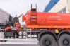 Лестница на площадку обслуживания люка цистерны