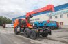 Седельный тягач с КМУ KS-2056 УСТ 5453 Камаз-43118-50 сп.м