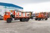 Сортиментовозо с манипулятором VM10L74 Камаз 43118-50 + Прицеп - сортиментовоз ПСВ 10-21Д-6 УСТ 9465