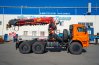 Седельный тягач с КМУ ИТ-200 (тросовый, люлька, бур) УСТ 5453 Камаз 43118