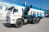 Седельный тягач Камаз 53504-50 с КМУ ИМ-150-04