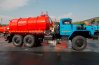 Автоцистерна вакуумная МВ-10 КО УСТ 5453 Урал 4320-72Е5, наружн. шп 
