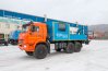 Автофургон ГПА 6+2 откр. с КМУ ИМ-55 УСТ 5453 Камаз 43118-50, сп. м