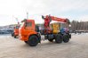 Седельный тягач с КМУ ИТ-200 (тросовый, люлька) УСТ 5453 Камаз 43118 