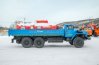 Бортовой контейнеровоз УСТ 54532Е Урал 4320-60 + Контейнер-цистерна КЦ-10