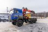 Седельный тягач с КМУ ИТ-200 (тросовый, люлькой) УСТ 5453 Урал 44202-82Е5 